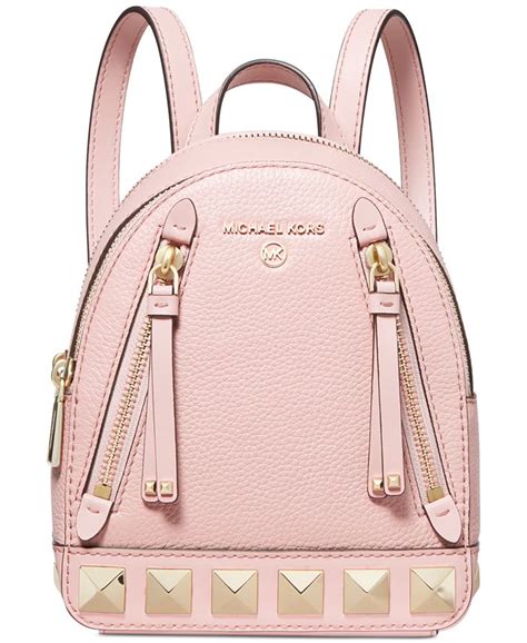 michael kors studded backpack purse|Michael Kors Backpack sale clearance.